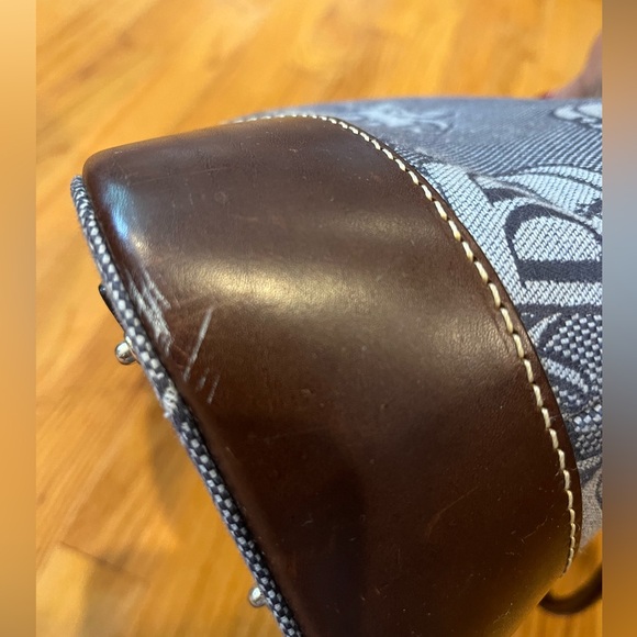 Dooney & Bourke Signature Large Dome Satchel - Picture 13 of 17